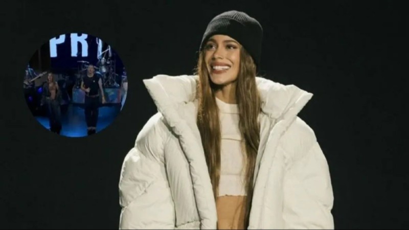 Tini Stoessel cantó con Coldplay en el programa Saturday Night Live
